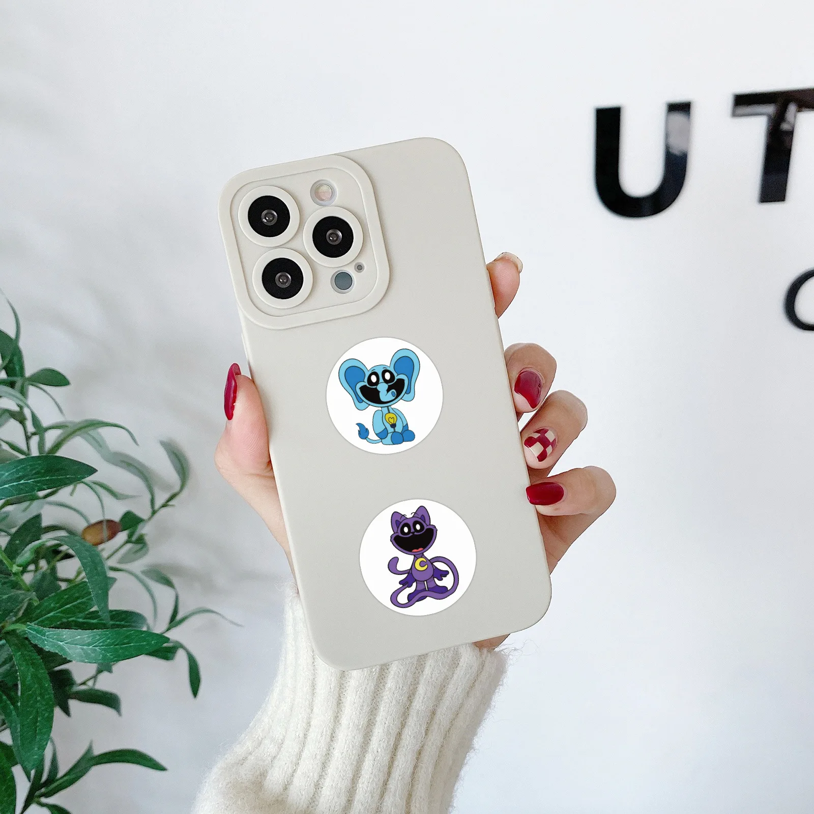 500pcs/Roll Cute Smilling Critters Cartoon Sealing Sticker DIY PVC Laptop Decals Decoration Reward Gift Toys cartoon stickers,reward stickers