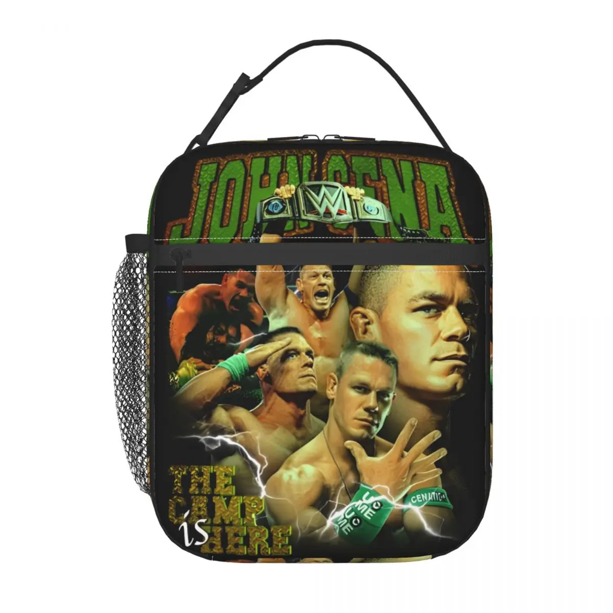 절연 도시락 상자 존스 세나스 레슬링 레슬링 제품 식품 상자 여행용 새로운 도..