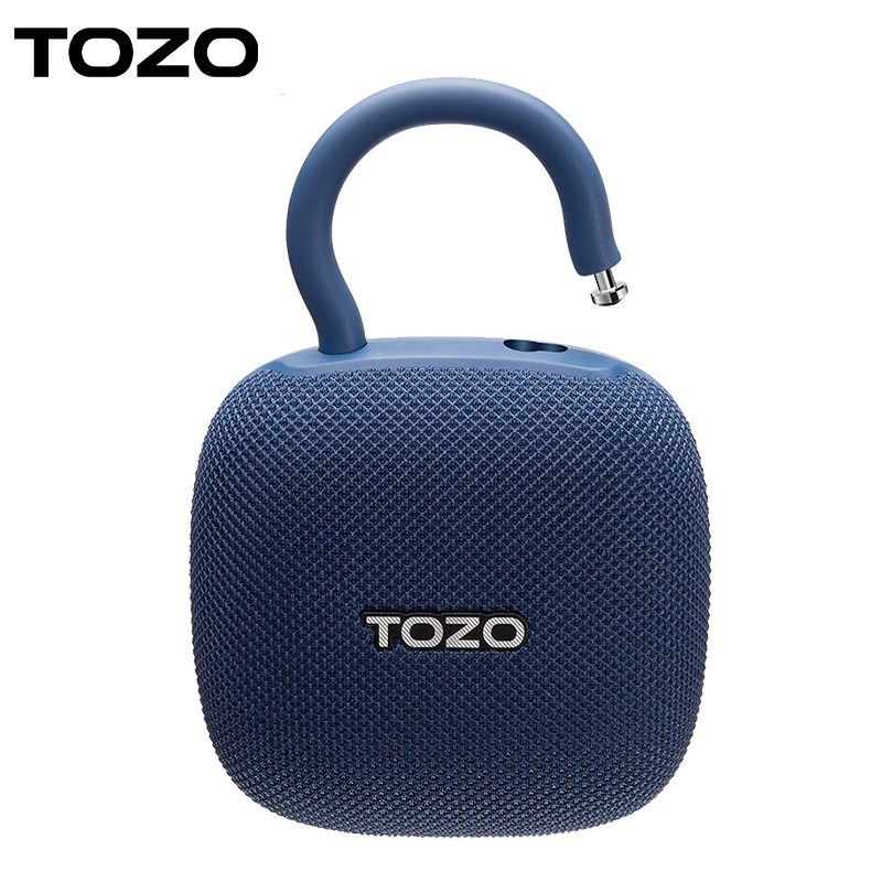 TOZO Mini Audio Bluetooth Speaker Wireless Home Outdoor Hiking Portable Speakers with Hook Loud Sound Deep Bass IPX8 Waterproof