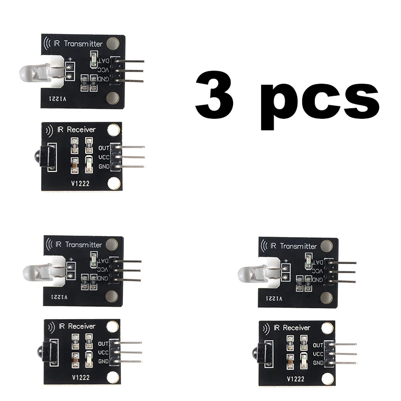 ตัวเลือกสินค้า โมดูลอินฟราเรด 38KHz สำหรับ Arduino และ Raspberry Pi