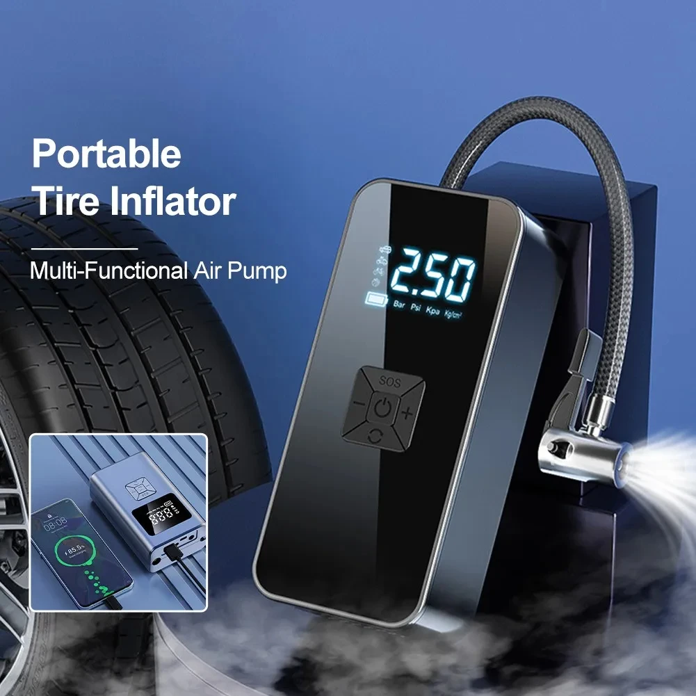 Wireless Tire inflator Air Injector For Vehicle 12V 150PSI Automatic Air Filler Portable Electric Pump Compressor Car Tools air pump electric tire inflator air compressor pump air compressor tire inflator inflatable pump