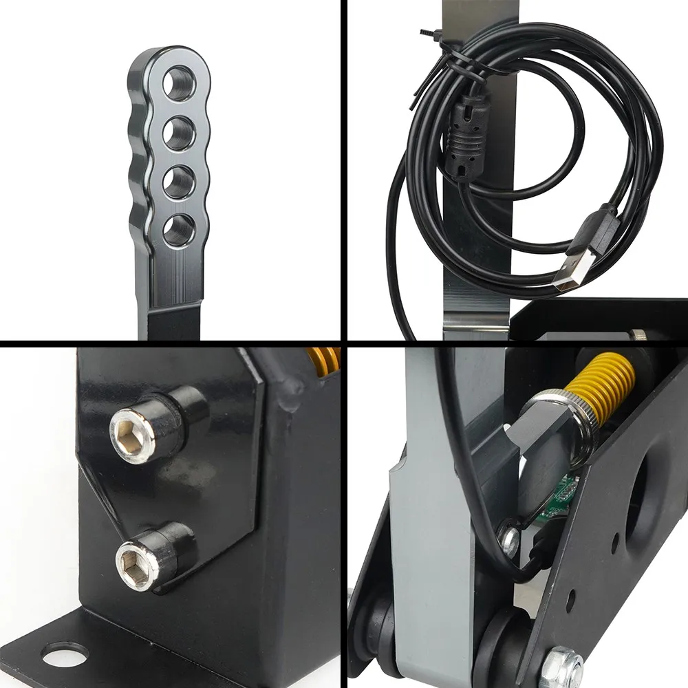 Racing Handbrake 14 Bit SIM USB Handbrake Clamp With Bracket For Logitech Racing Games G25 G27 G29 T300 T500 And Assetto corsa Dirty 2.0 4.0