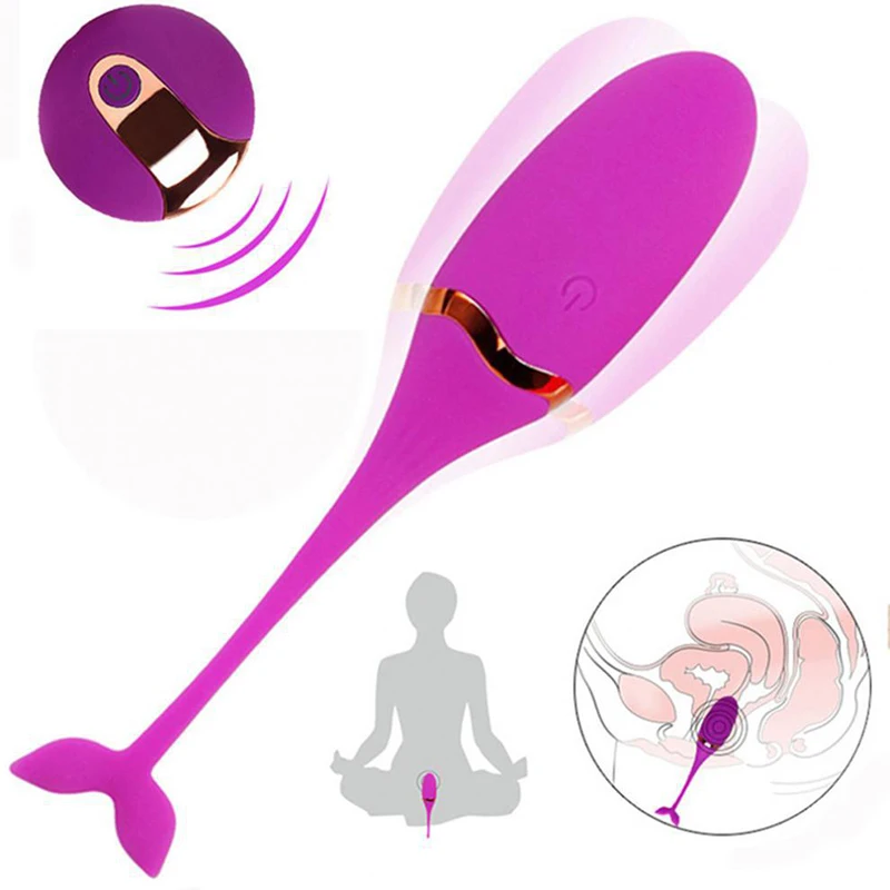 Silicone Wireless Vibrator for Women with Remote Control