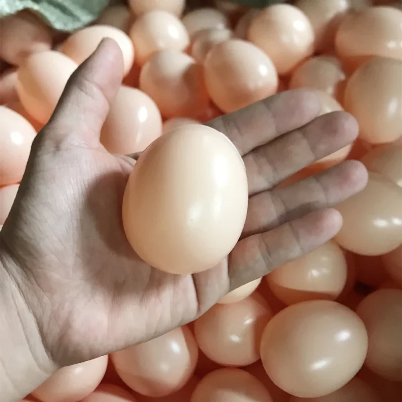 Chicken Fake Eggs 5/10Pcs/Set Chicken House Small Fake Eggs Farm Animal Supplies Cages Accessories Guide Chicken nest Egg Kids Toys Painting