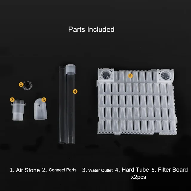 Aquarium Air Lift System for Bottom Filter Board Grids Assemble Isolate Divider Plate Fish Tank Filtration Under gravel filter 6