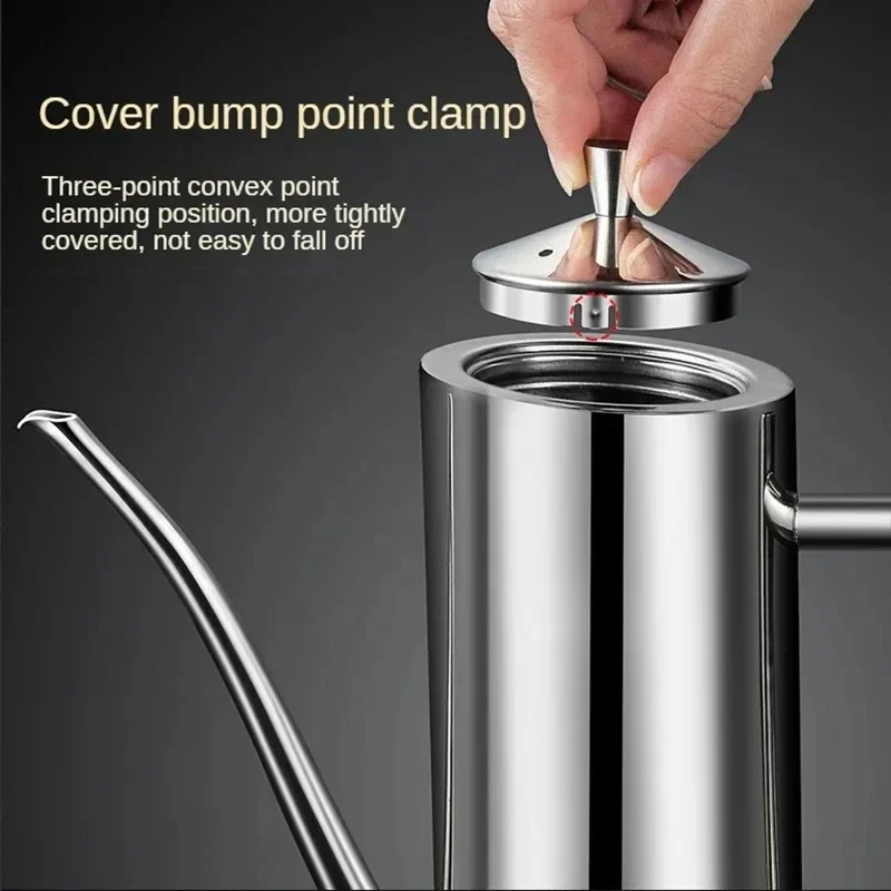 Stainless Steel Oil Pot Vinegar Juice Dispenser Drip-Proof Dust-Proof Oil Storage Container To Store Kitchen Tool Seasoning Pot