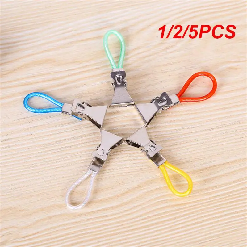 

1/2/5 шт., зажимы для полотенец, из нержавеющей стали