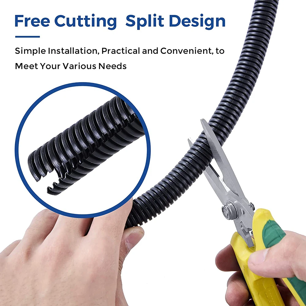 8mm Manicotto Per Cavo PET Espandibile Intrecciato Auto - Foto 2