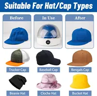 Automatic Cap Care Machine for Iron and Dry,Restore Misshapen Hat/Cap Natural Shape with Steam and Hot&Cold Wind 5