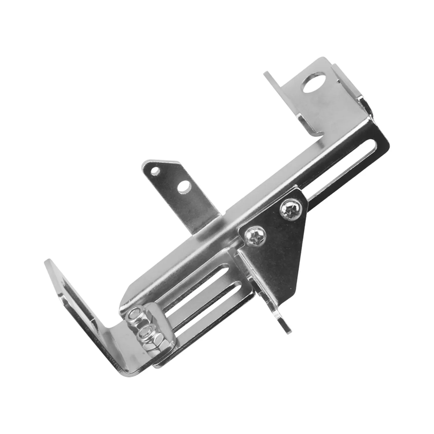Chrome Gm Throttle Cable Kickdown Bracket For Chevy SBC BBC Holley Kick Down Interior Mounts Holder Universal Car Bracket Parts