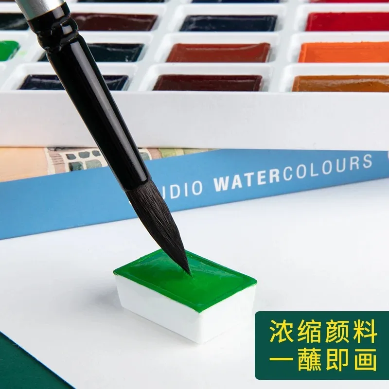 Russian White Nights Artists / Acadamy Watercolour Paint Set 12/24/36 Full Pans for Professionals, Beginners and Enthusiasts