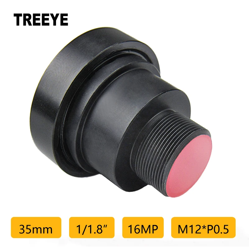 Objectif 35mm F2.0 M12 HD 4K 16MP pour Caméra FPV Drone - Sans IR ou 650nm
