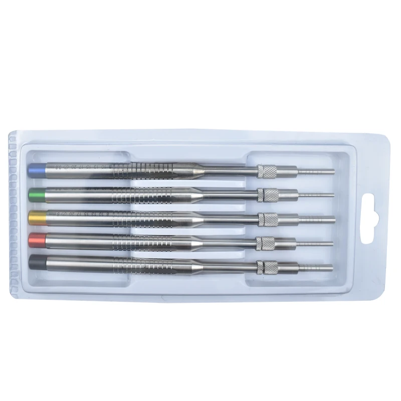 

5Pcs/ Dental Implant Osteotome Instrument Sinus Lift Bended Extruder Concave Tip Stainless Steel Dentistry Extraction Teeth Tool