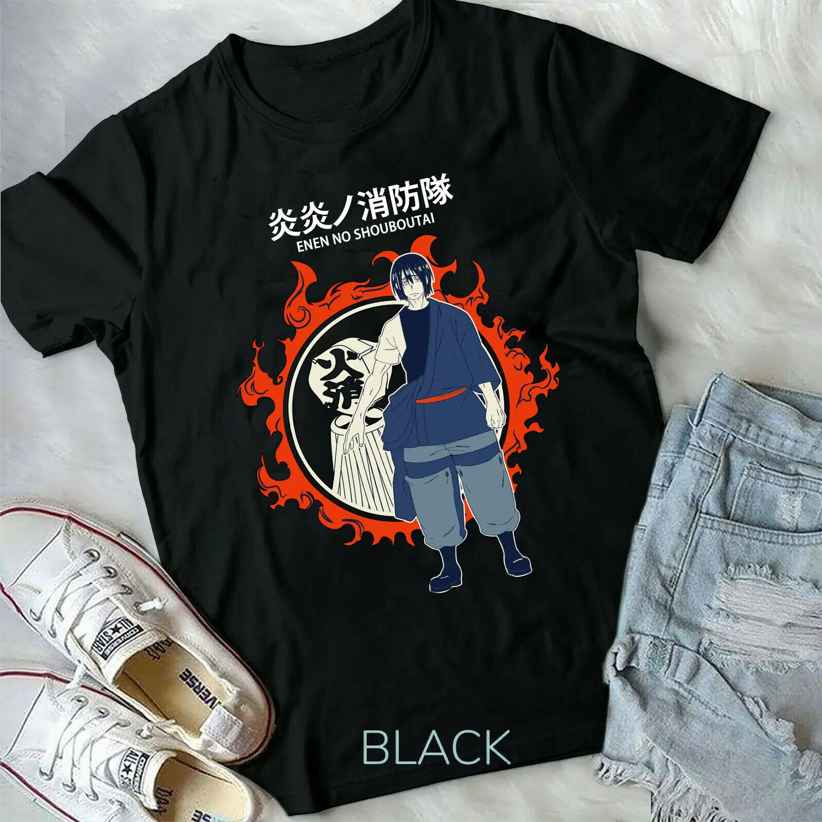 

Fire Force Benimaru Shinmon Shinra Kusakabe Enen no Shouboutai Unisex T-Shirt