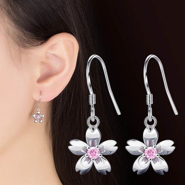 Delysia King Rose Flower Hoop Earrings: A Delicate Touch of Elegance