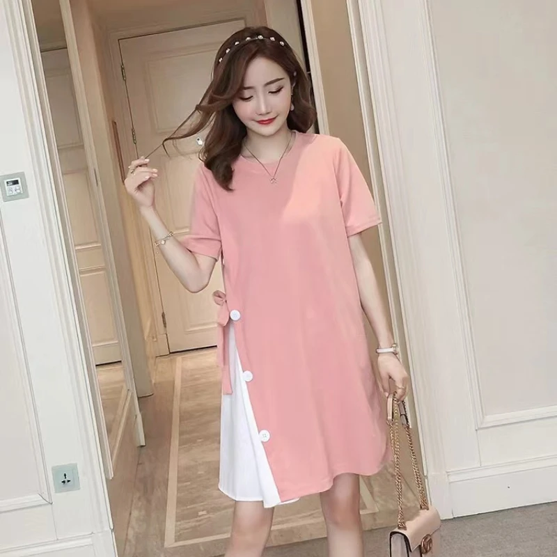 Maternity Fashion Nursing Dresses Breastfeeding Pregnancy Dress Clothes for Pregnant Women Casual Women's Dresses 7 Sce6b4dddc6d24fd5a2494616c51b04f36