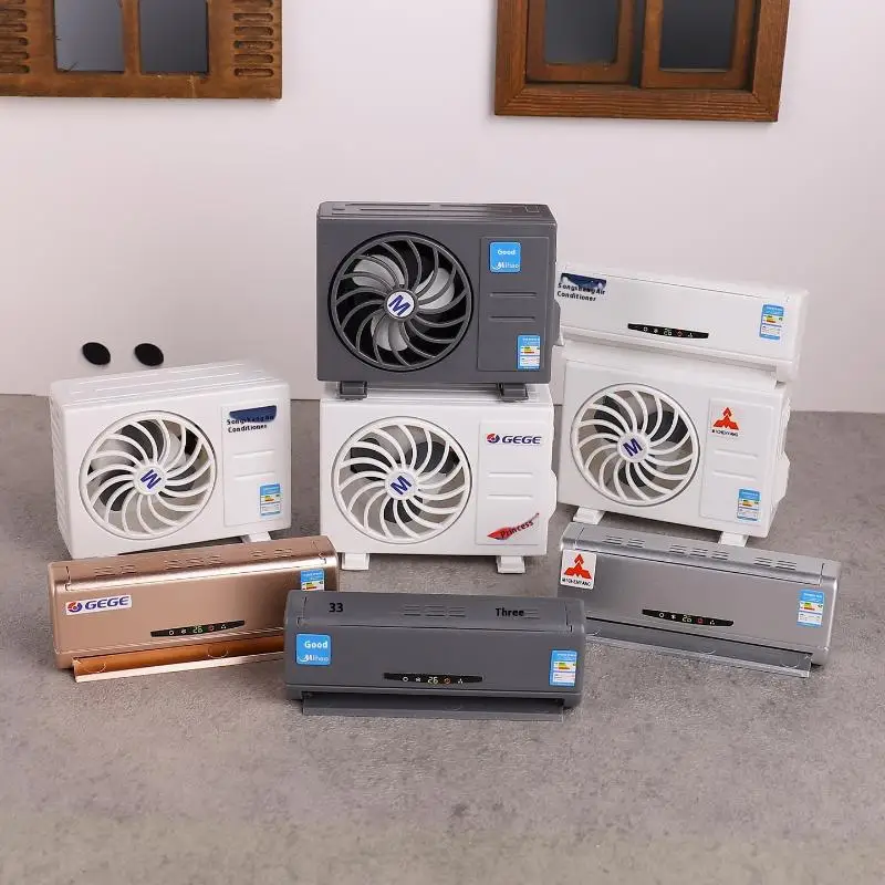 1:12 인형집 미니어처 에어컨 / 에어컨 실외기 가구 홈 모델 장식 장난감 인형집 액세서리