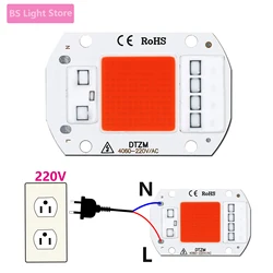 Full Spectrum LED Grow Light Chip for Indoor Plants, Seedlings & Phyto Lamp Applications (220v)