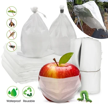 부직포 포도 보호 가방, 농업 야채 식물 보호 커버, 과일 조류 방지 해충 방제 커버, 20-100 개