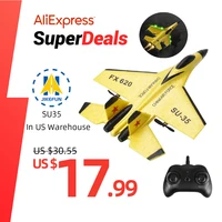 RC Foam Aircraft SU-35 Plane 2.4G Radio Control Glider Remote Control Fighter Plane Glider Airplane Foam Boys Toys for Children 1