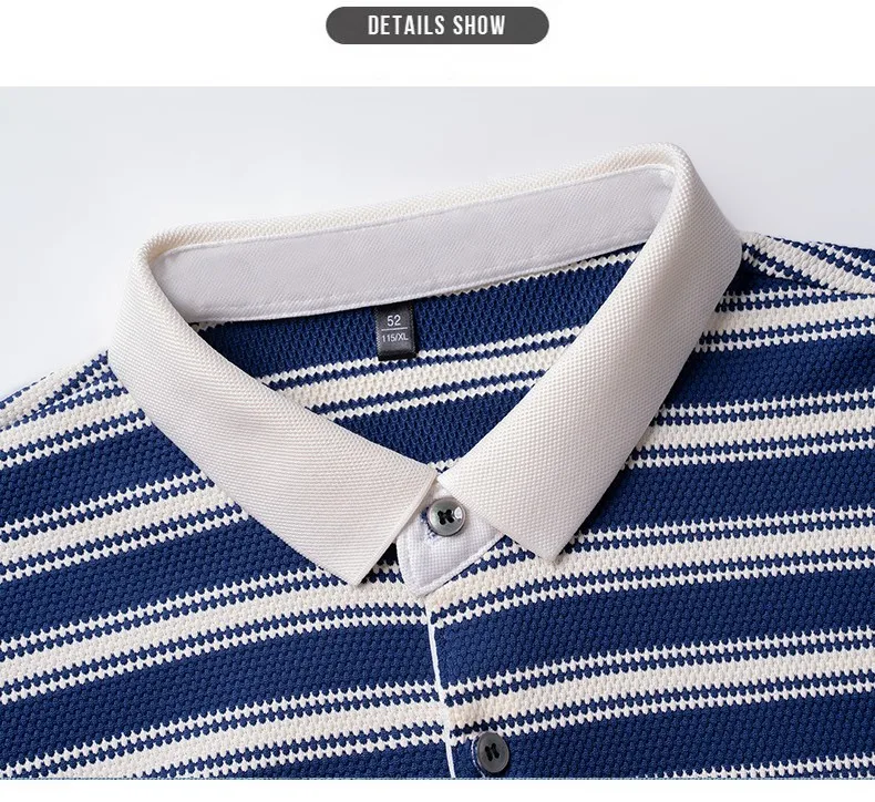 Light luxury striped color blocked short sleeve polo shirt men fashion luxury brand exquisite embroidery summer casual T-shirt 16 Sce6b85ddcf5a475d83ef89cdcedb02f1h