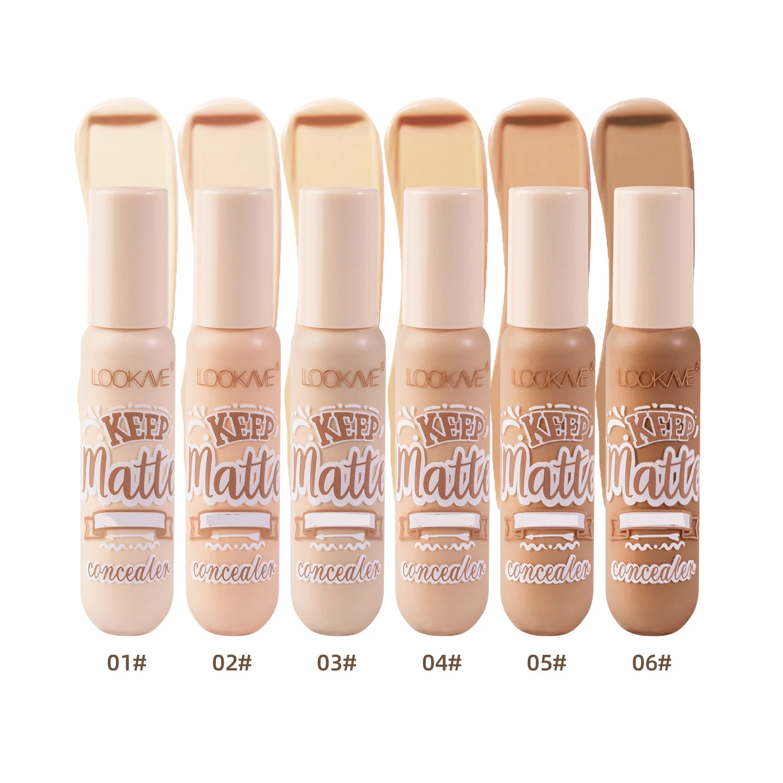 Liquid Concealer Stick Foundation Cream Full Coverage Matte Finish_voghion.com