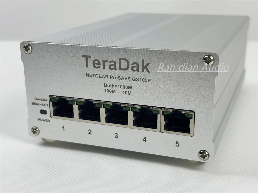 New Upgrade TeraDak Netgear GS105E 5-port 1000M Gigabit Network