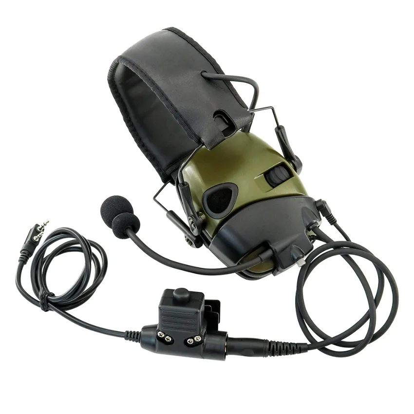 For Howard Leight Impact Gel Ear Cushions and External Microphone Kit for Electronic Shooting Headphone