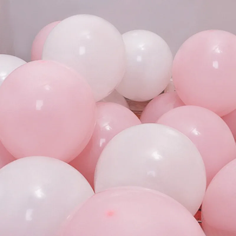 Macaron-Coloured Thickened Balloons Shopping Centre Decorations Holiday Birthday Wedding Scene Arrangement Accessories Christma