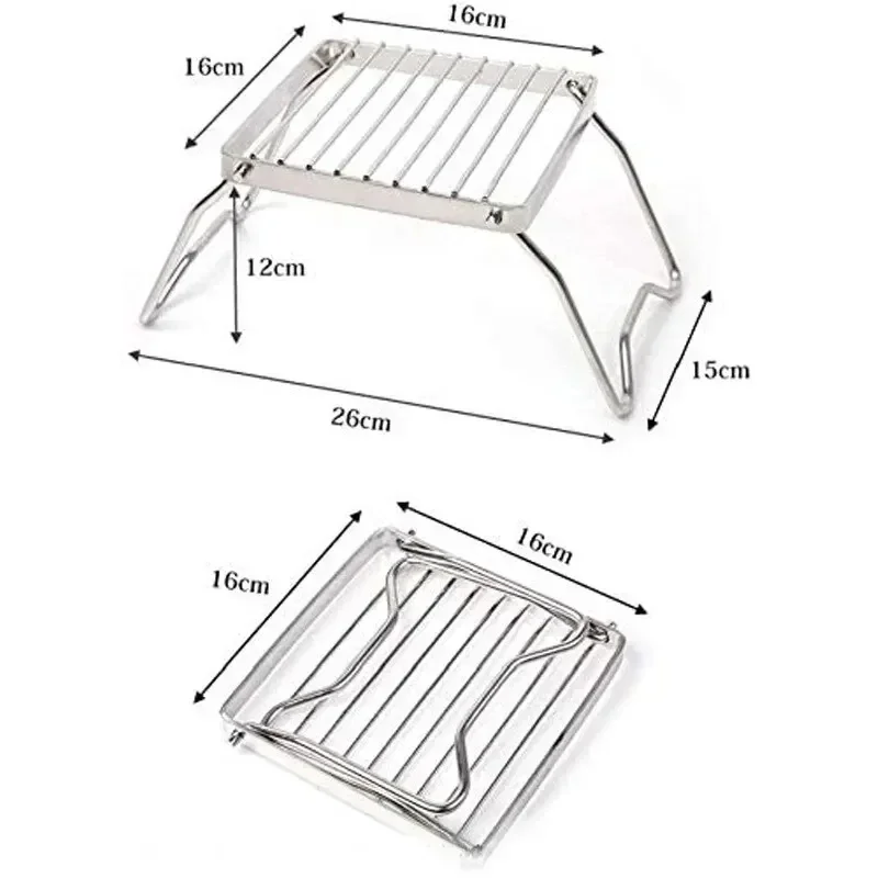 Portable Stainless Steel Stove Holder 6