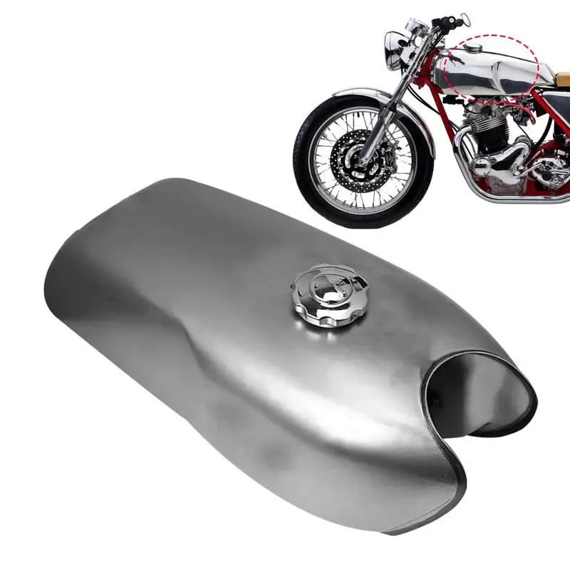 

Универсальный Серебряный бензиновый бак RD50 для мотоцикла, 9 л