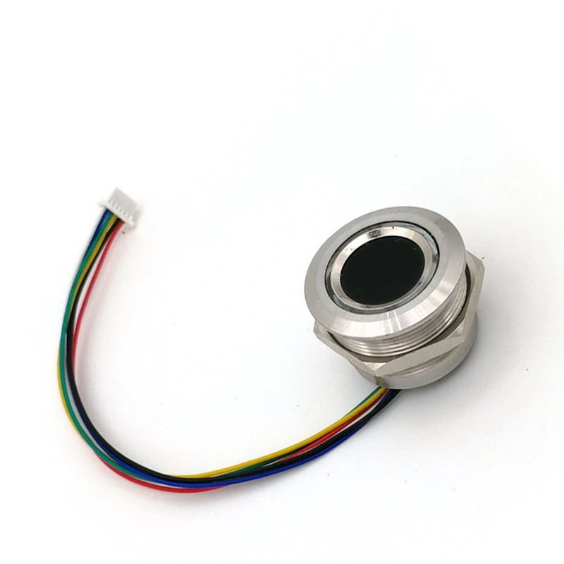 

R503 Circular Round RGB Ring Indicator LED Control DC3.3V MX1.0-6Pin Capacitive Fingerprint Module Sensor Scanner