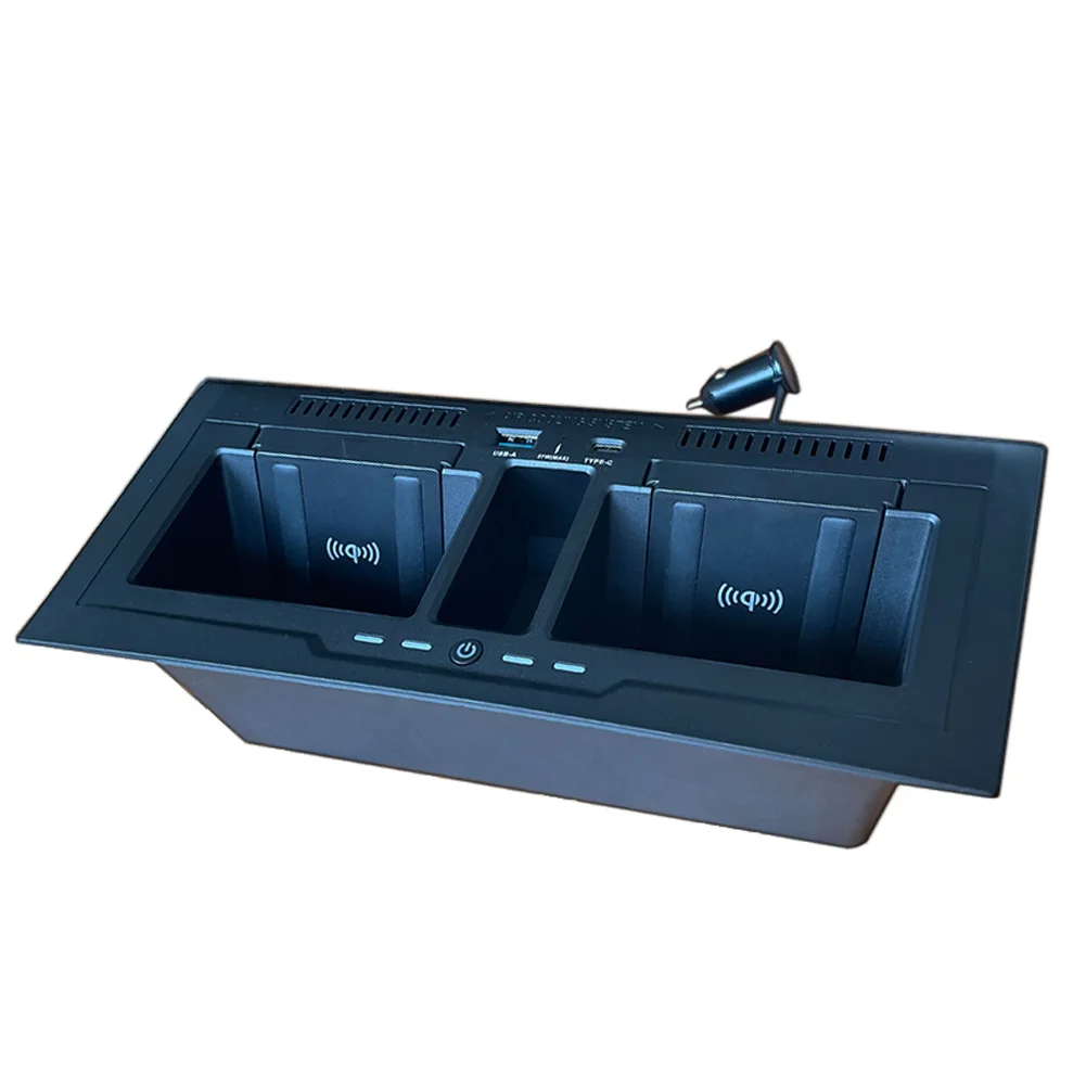 

Make Charging Convenient and Effortless with the Car Wireless Fast Charger Tray Pad For Land Rover For Defender 90 110 20202023