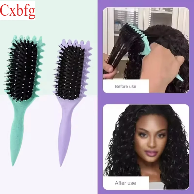 Hair Comb Fashionable Massage Air Cushion Comb Bouncing Style Curly Hair Cushion Comb Scalp Massage & Curling Hair Styling Tool