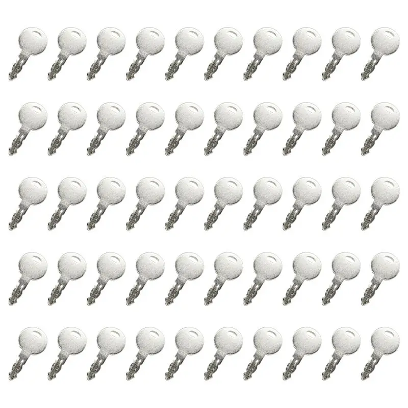 New 50pc key Compatible with Thwaites Dumper Key 1051 Ignition Replacement Key