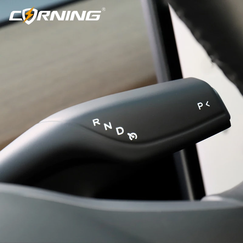 

Шестерня для очистителя декоративная крышка рычага для Tesla Model 3 Y, крышка рычага переключения передач, крышка рулевого колеса, защитные аксессуары