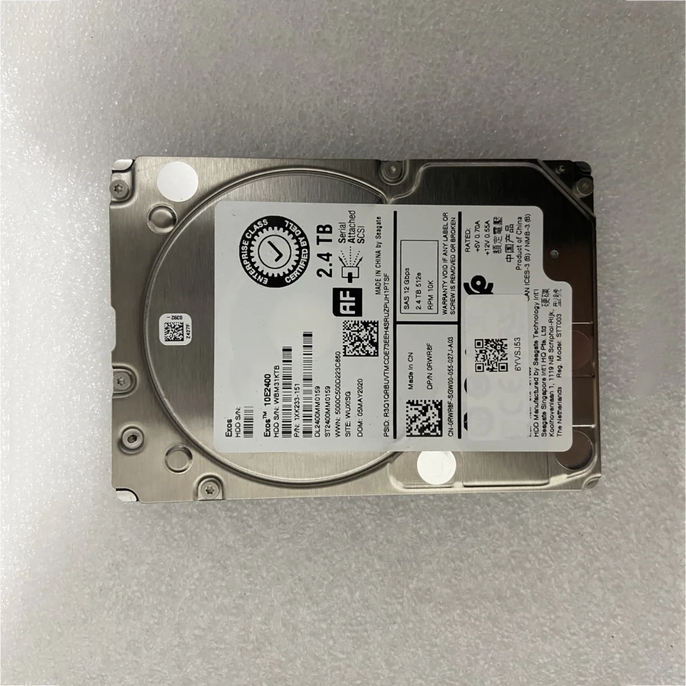 2.4T Dell SAS 2.5 10K ST2400MM0159 0RWR8F RWR8F   ϵ ũ