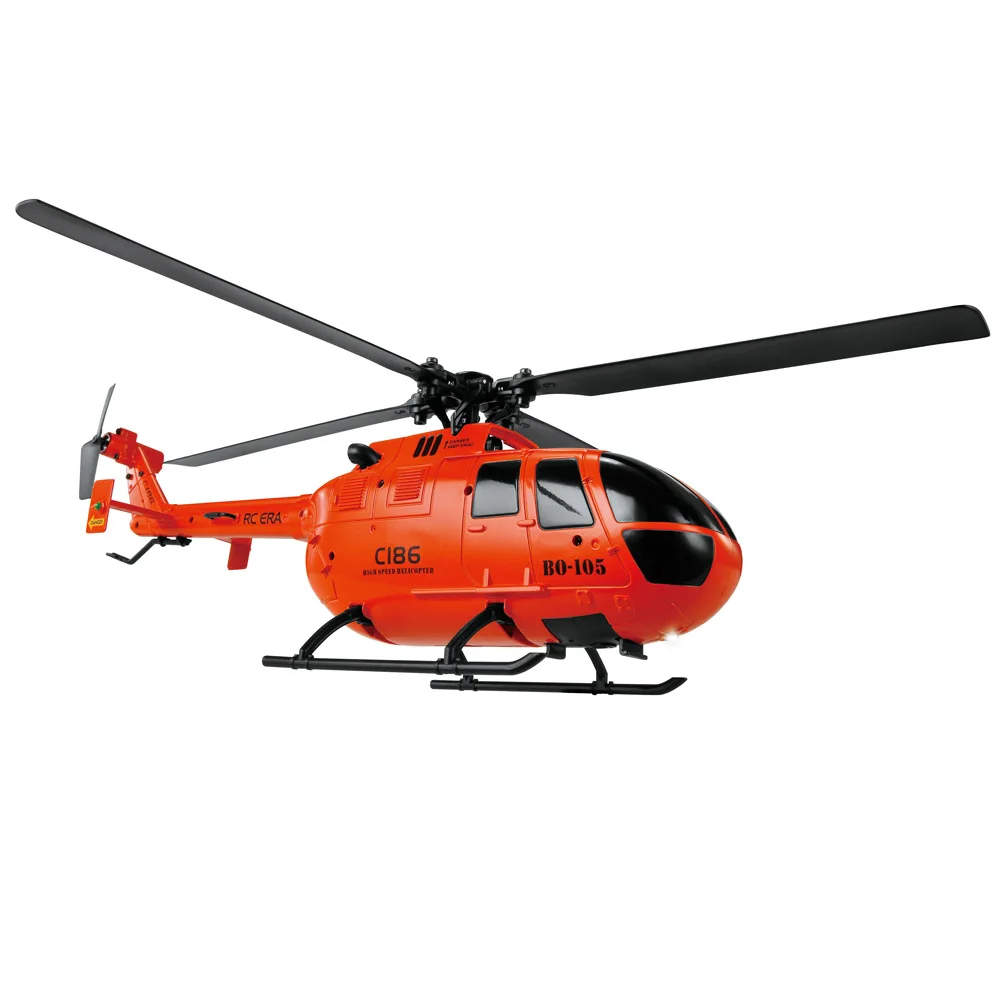 

Helicopter Model Four-Channel Aileron Free Six-Axis Fixed Height Adult Remote Control Aircraft C186 Emulates Bo105