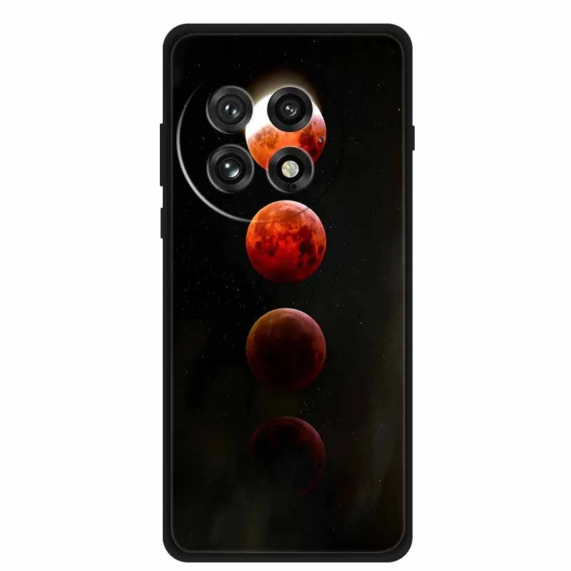 Colorful Splicing Cartoon Soft Silicone Black Cover - Fashion Protective Case