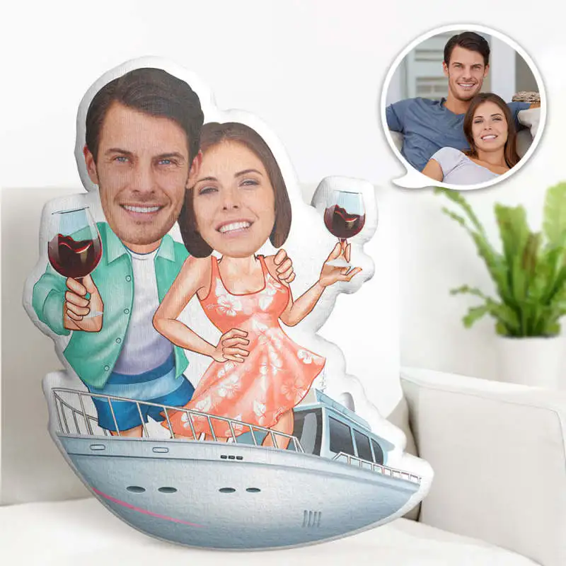 Custom Couple's Cruise Party Pillow 1 | Custom Couple's Cruise Party Pillow 1