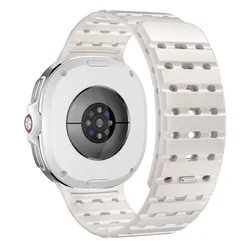 Magnetic Silicone Sport Loop Strap with Curved End and No Gaps - Galaxy Watch 8 44mm (Star)