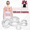 Silicone Vacuum Cupping Set Massage Body Cups Back Gua Sha Ventosas Suction Cup Anti-Cellulite Skin Lift Physiotherapy Jars Slim 1