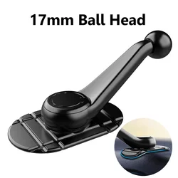 Universal Ball Head Bracket with Sticky Base for Secure Device Mounting (Model 3)