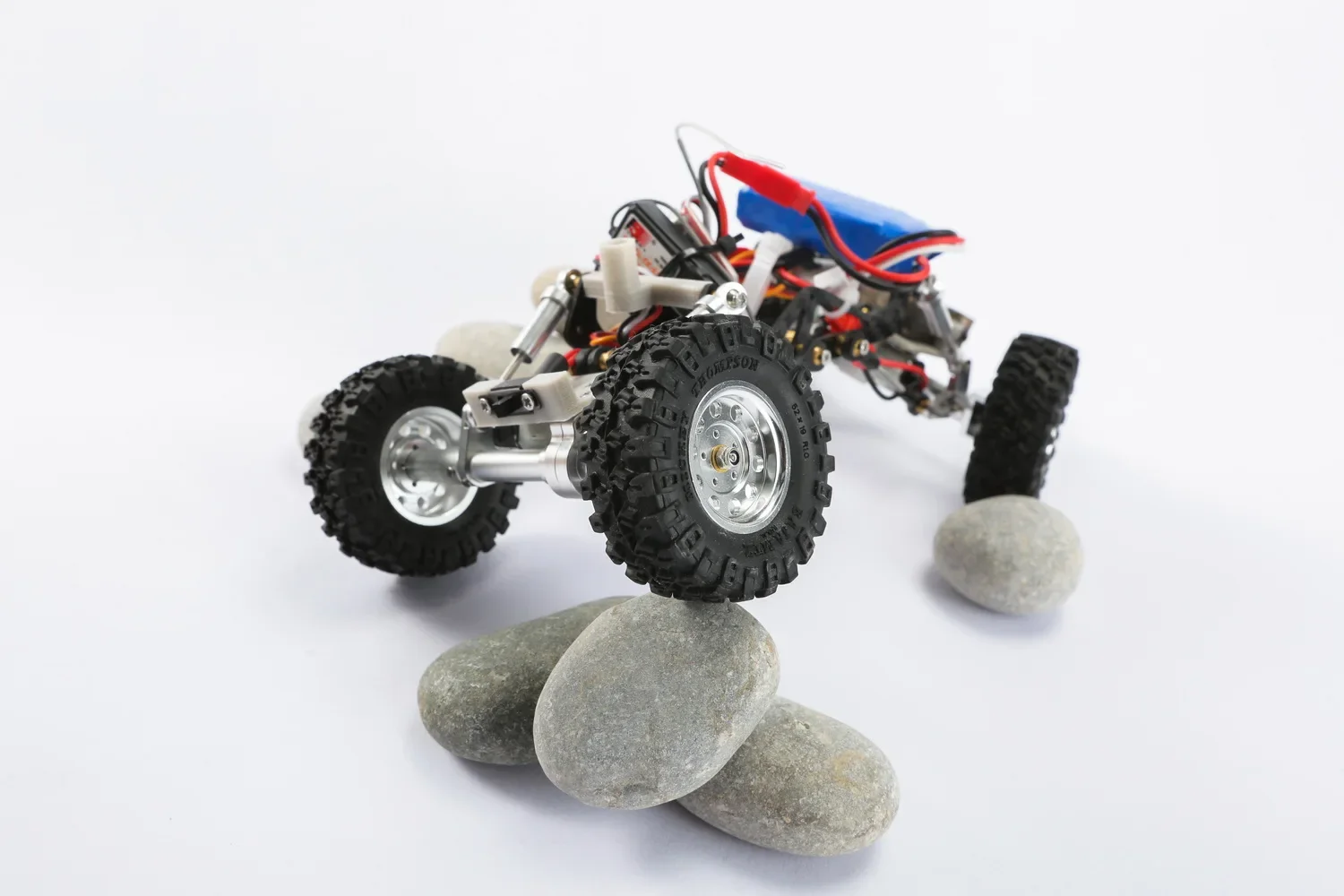 Dahex Z2 4WD Climbing Car 1/24 Full Metal RC Crawler Car Accessories Shock Absorber Motor Steering Gear Car Shell Receiver Hub 3