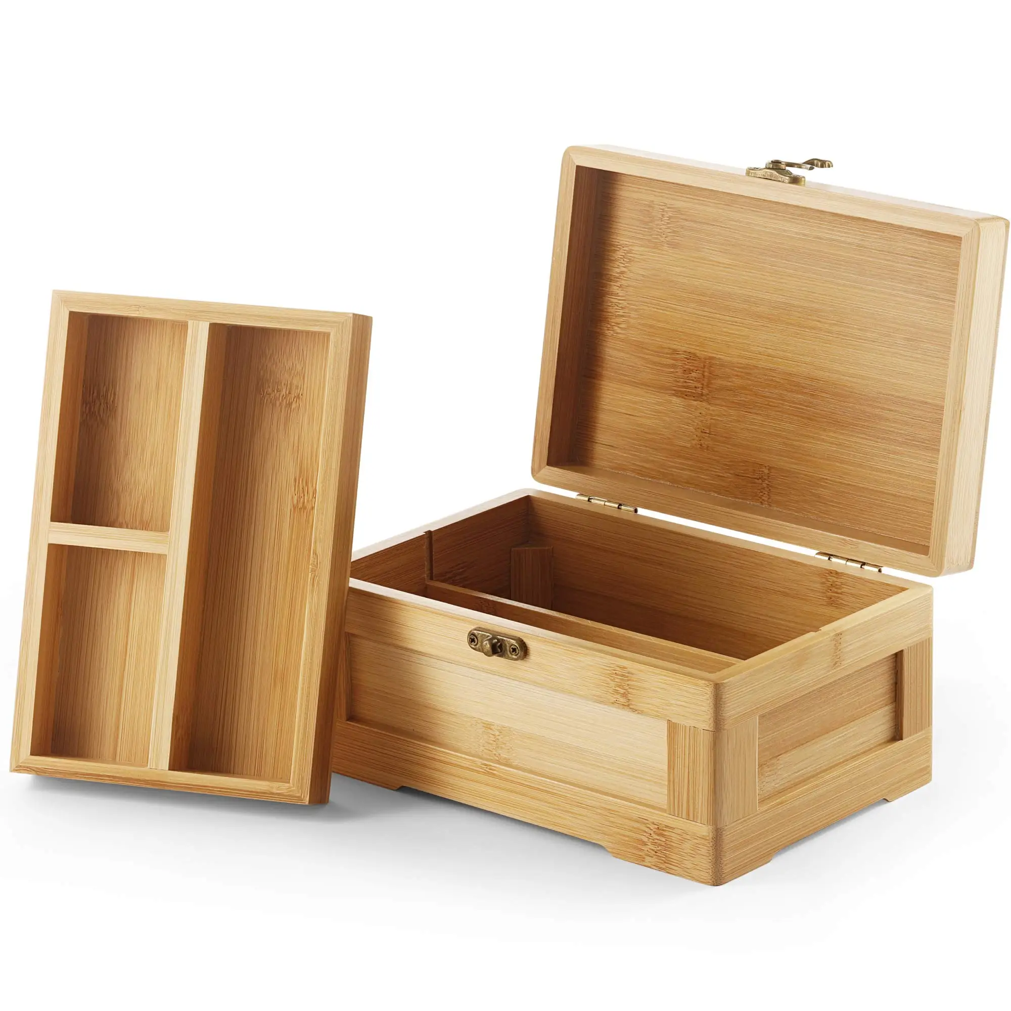 Smell Proof Wooden Box Wooden Storage Box Kit Wooden Box Dividers