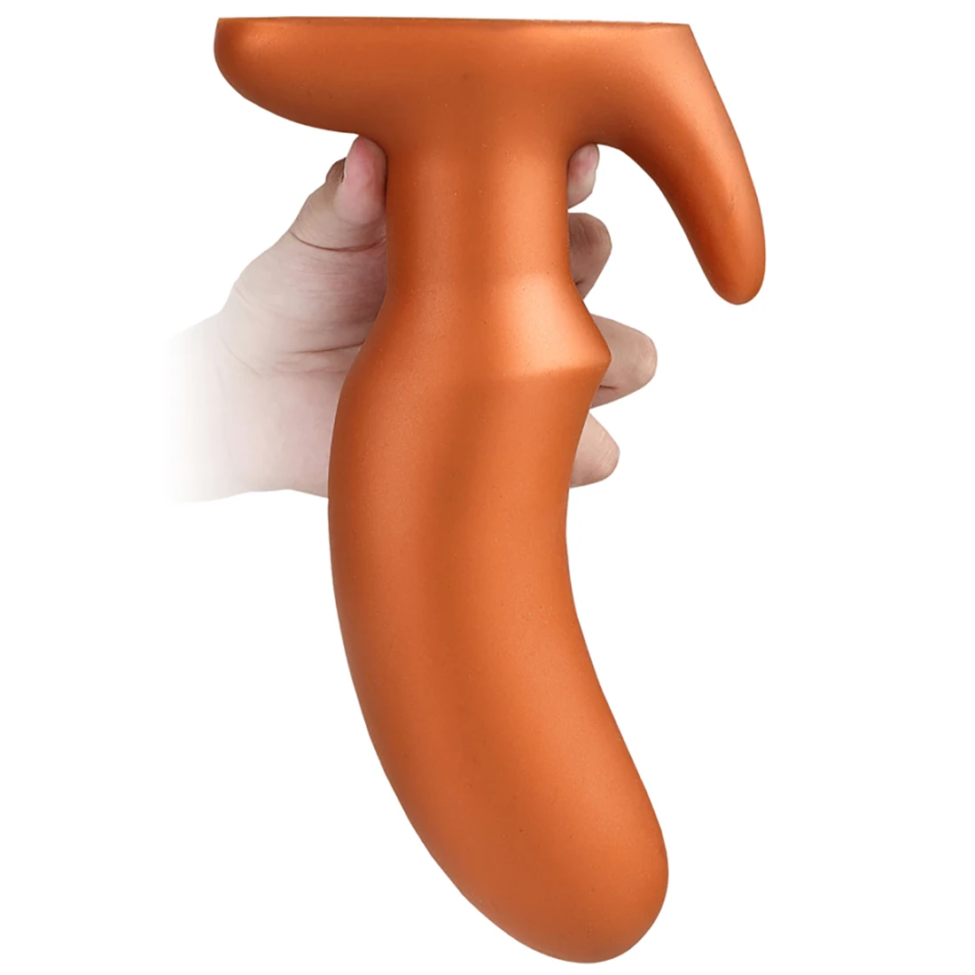 Plug Anal Grande Líquido de Silicone Super Macio Buttplug Anal Dilator