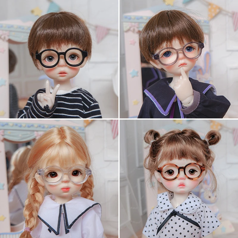 Baby Glasses OB11 6 Glasses Baby Sunglasses 6 12/8 BJD Doll Photo Props Doll Accessories 2