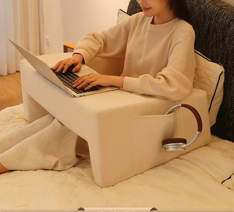 Bed Office Small Table Home Bedroom Lazy Bay Window Desk Dormitory Laptop Bed Computer Desk Movable