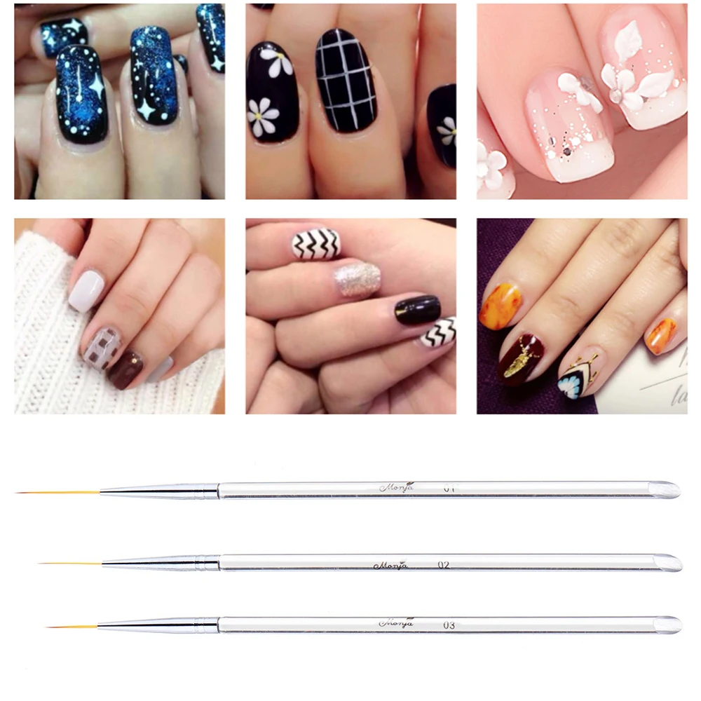 Nail Art Liner Painting Pen Versatile Easy To Handle And Operate Acrylic Cutting-edge High-performance Fuji Reel Seat Popular