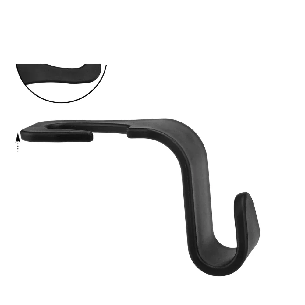 Car Coat Hanger Car Hook 4pcs Car Seat Headrest Hook For Auto Back Seat Organizer Hanger Storage Holder For Handbag Purse Bags Clothes Coats